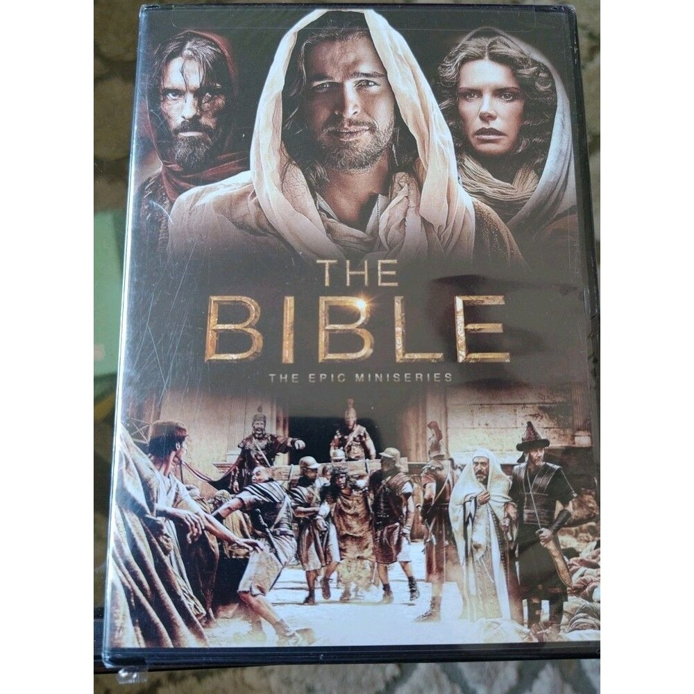 The Bible The epic Miniseries DVD Brand New Sealed 440 Minutes